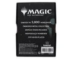 Magic The Gathering Jace Beleren Limited Edition .999 Silver Plated Collectible Metal Card