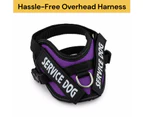 Ultimate Service Dog Harness - Purple