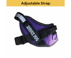 Ultimate Service Dog Harness - Purple