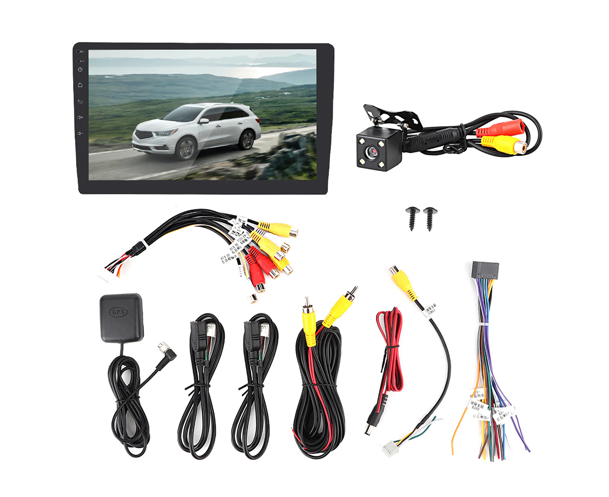 10.1in Screen 2 Din MP5 Player GPS Navigation Wifi Car Radio Audio Multimedia PlayerWithout Camera