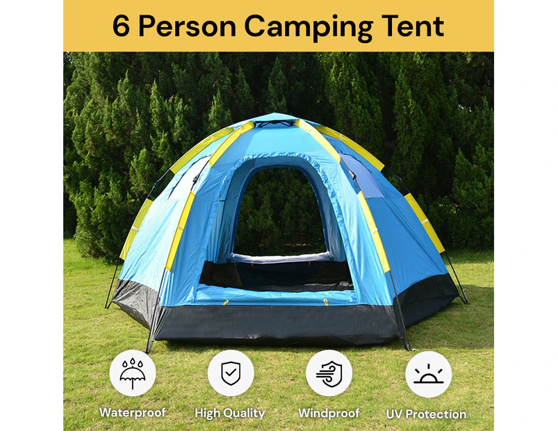 6 Person Camping Tent