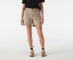 Tommy Hilfiger Women's 5-Inch Hollywood Shorts - Khaki Sand