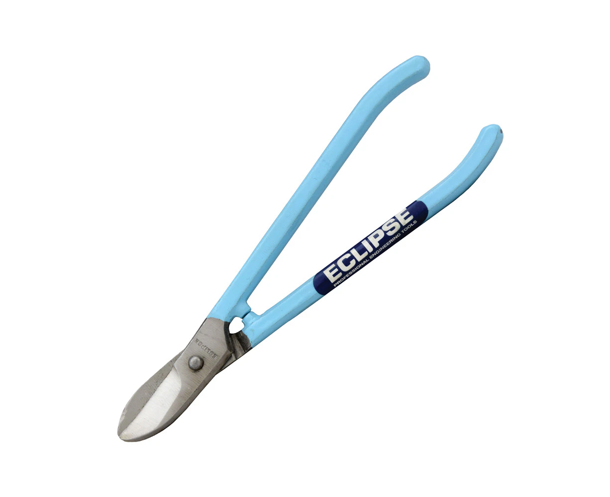 Eclipse Pro Tools Snip Professional Curved Blade Cutting Tool 180mm Sky Blue