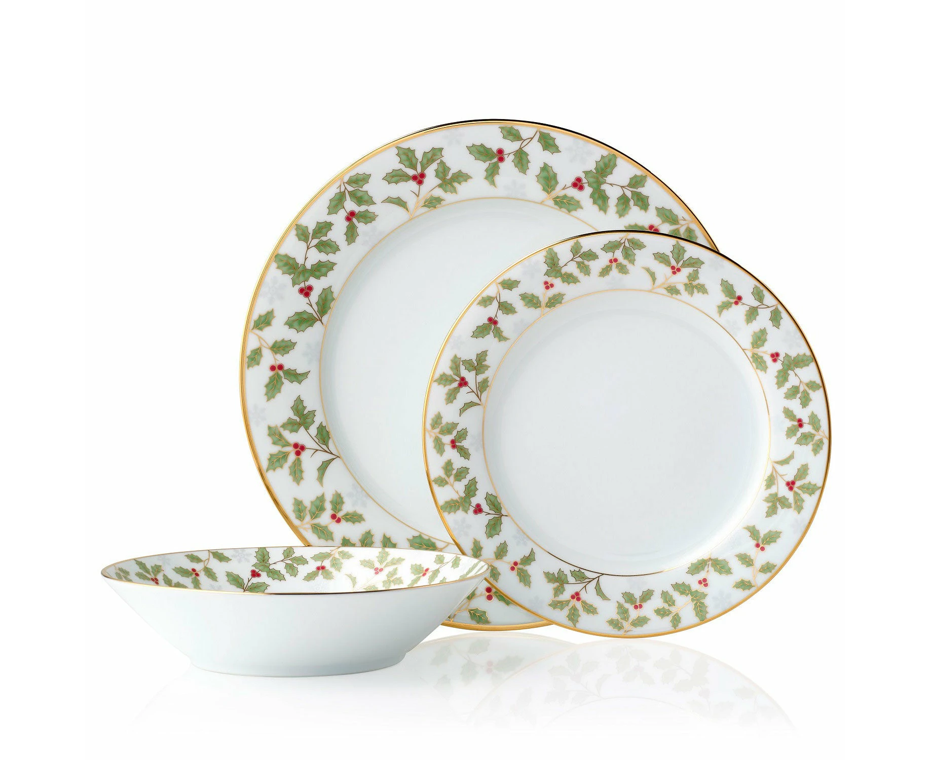 Noritake Holly and Berry 12 Piece Dinner Set