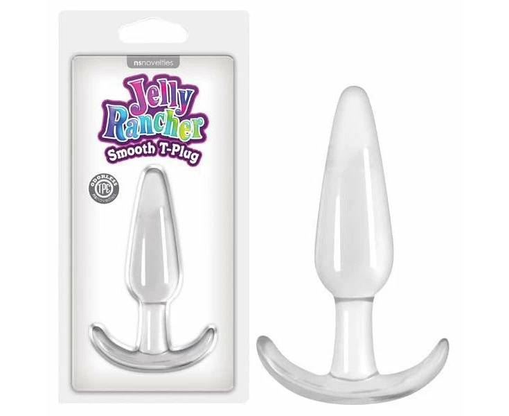 Introducing The Sensual Pleasures Jelly Rancher Smooth T Plug: The Ultimate Erotic Delight For Him And Her!