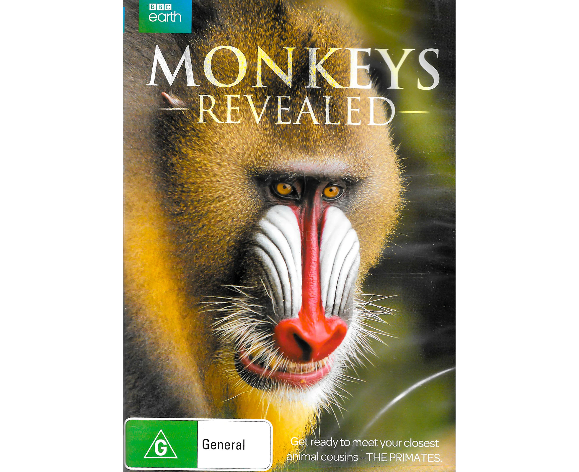 MONKEYS REVEALED -Educational DVD Series Rare Aus Stock New Region 4