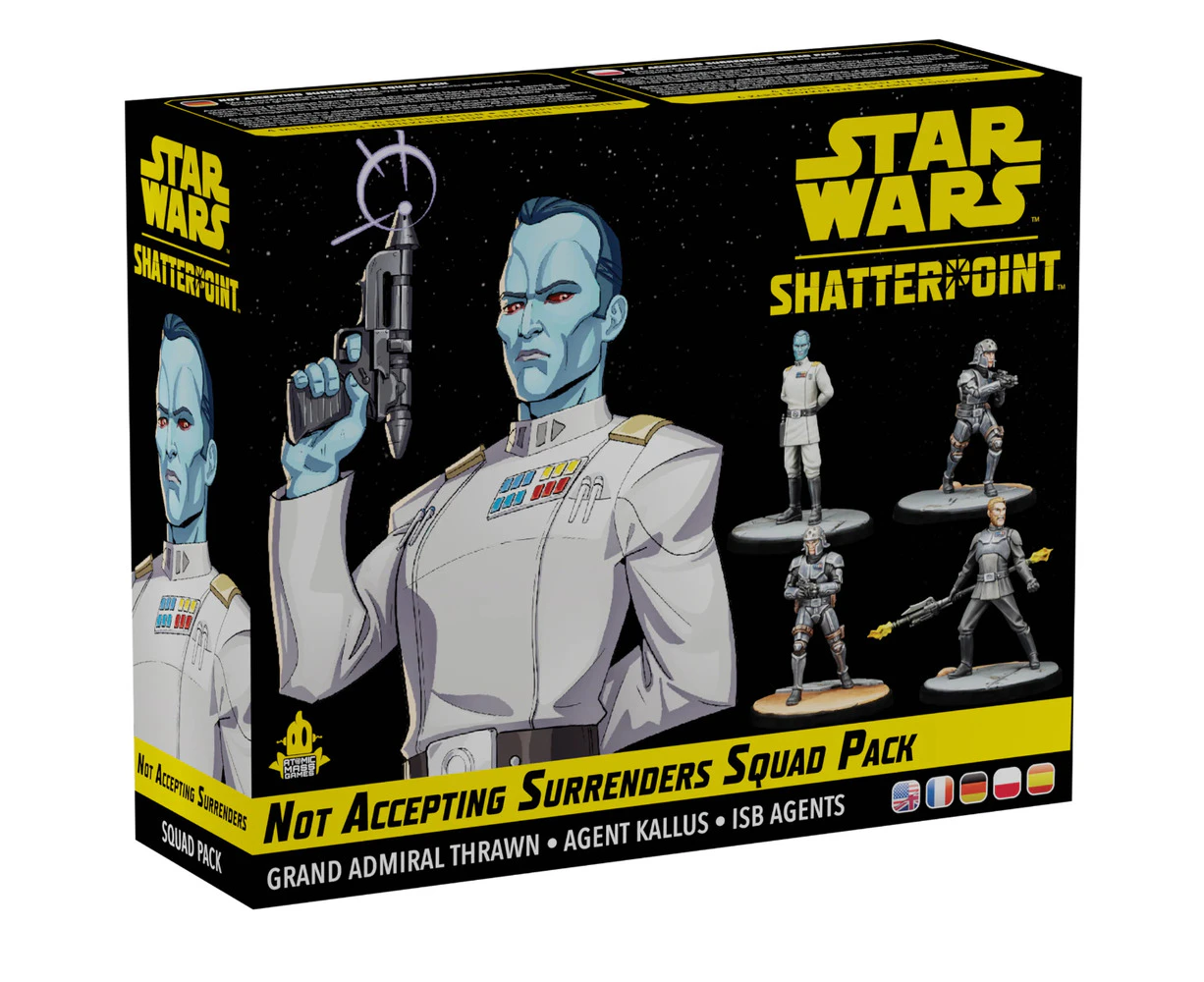 Star Wars Shatterpoint Not Accepting Surrender Squad Pack Expansion Miniatures Game