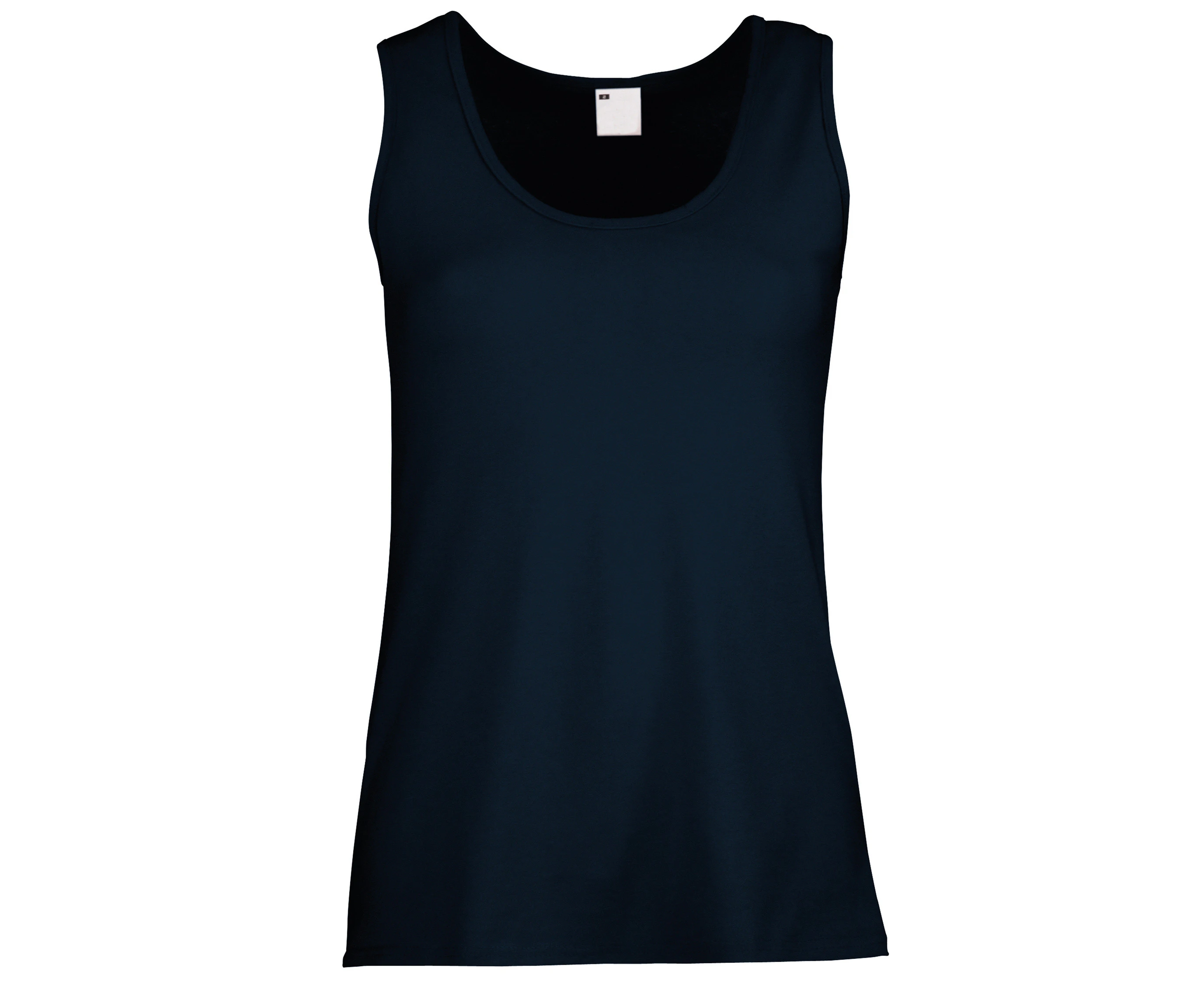 Womens Value Fitted Sleeveless Vest (Midnight Blue) - BC3909