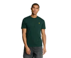 Lyle & Scott Mens Plain T-Shirt (Dark Green) - LS312