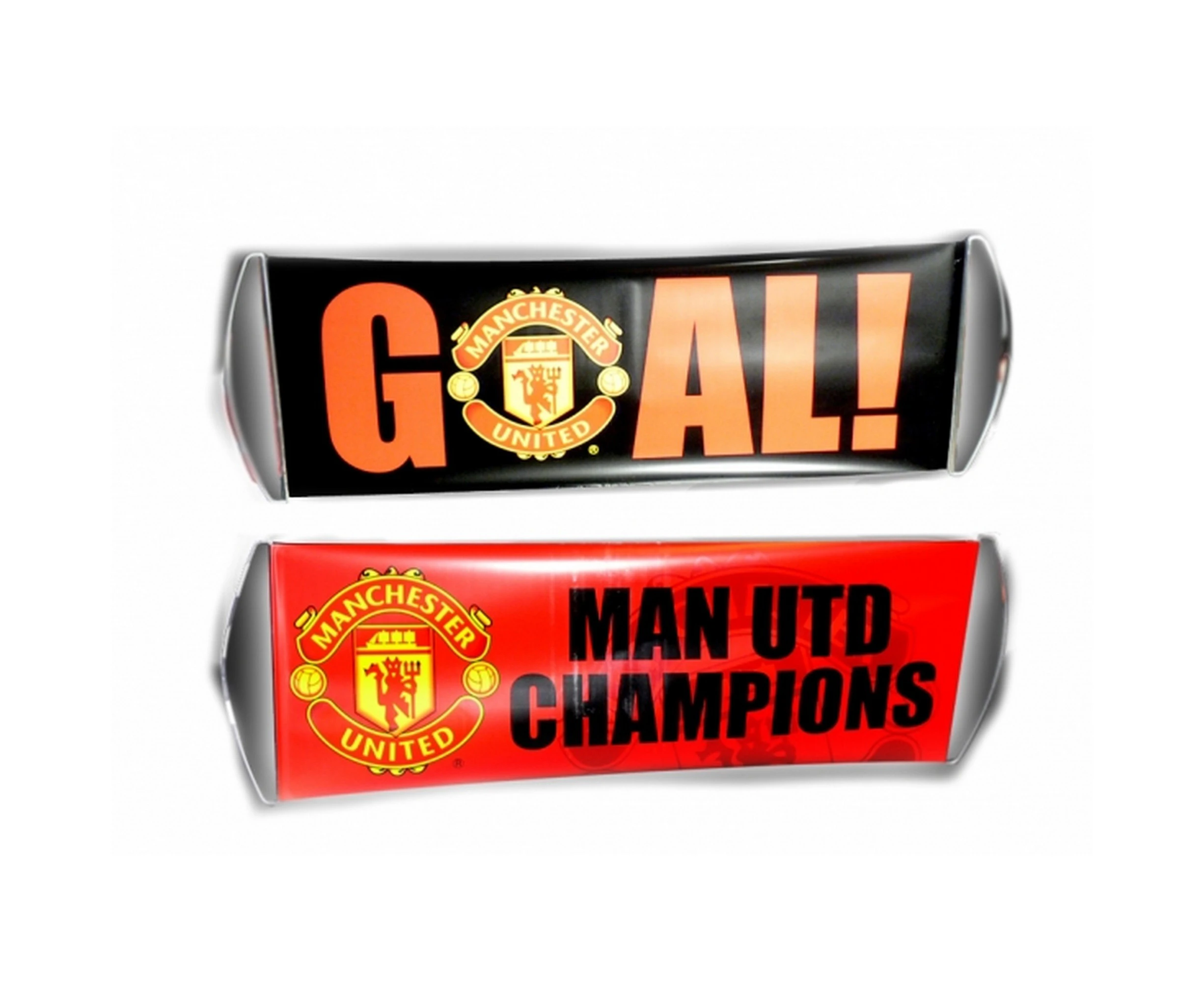 Manchester United FC Official Fanbana Football Banner (Red/Black) - BS598