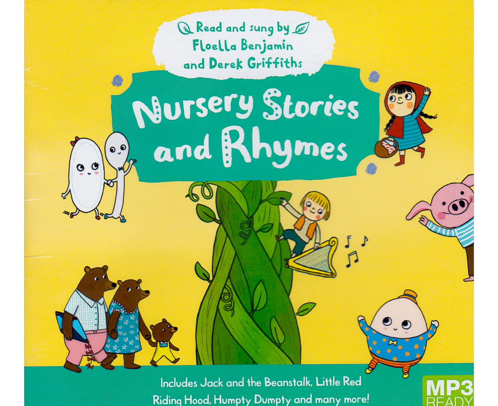 Nursery Storiies & Rhymes: Humpty, Jack Beanstock & More -Derek Griffiths, CD