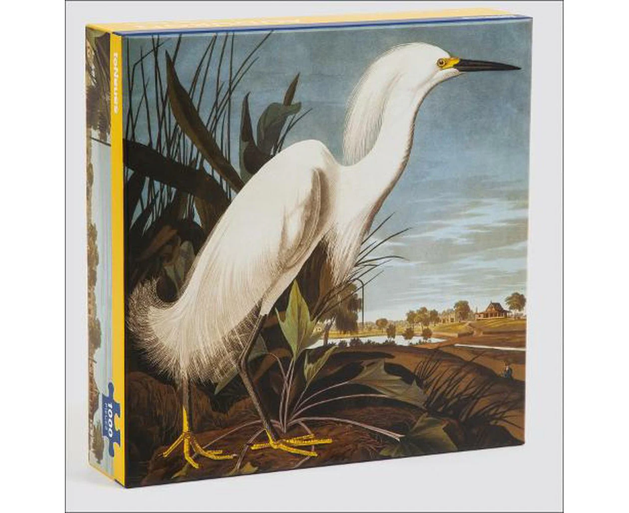 Snowy Egret, James Audubon 1000-Piece Puzzle