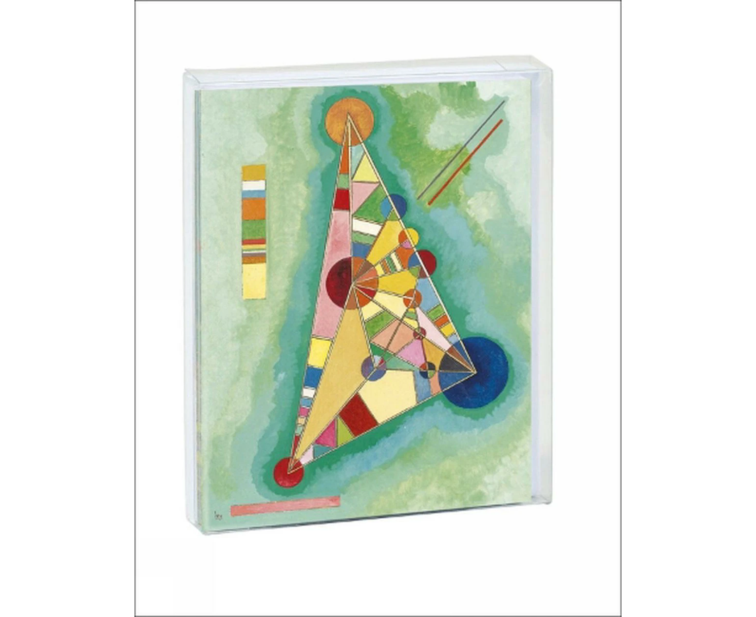 Variegation in the Triangle, Vasily Kandinsky Notecard Set