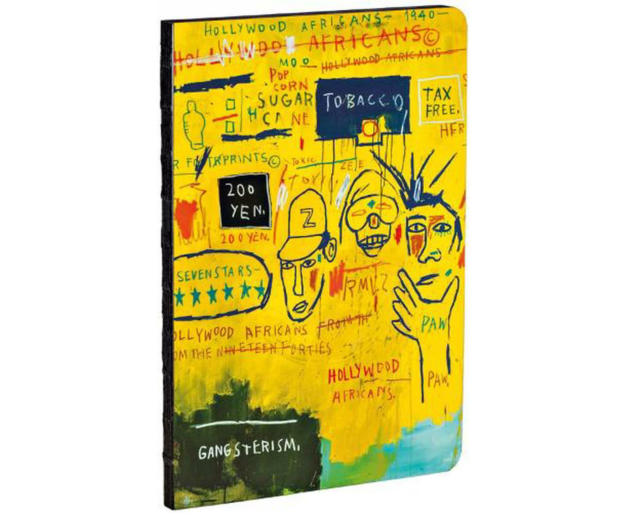 Hollywood Africans by Jean-michel Basquiat A5 Notebook