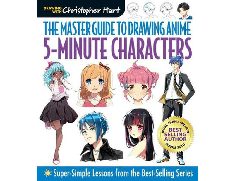 Master Guide to Drawing Anime: 5-Minute Characters