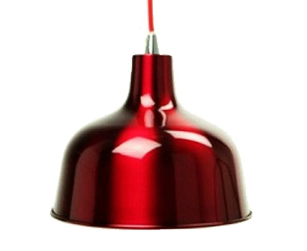 Dania Pendant Light in Metal Available in Different Colours She Lights - 6545 - 6545WR - Wine Red, 1100mm