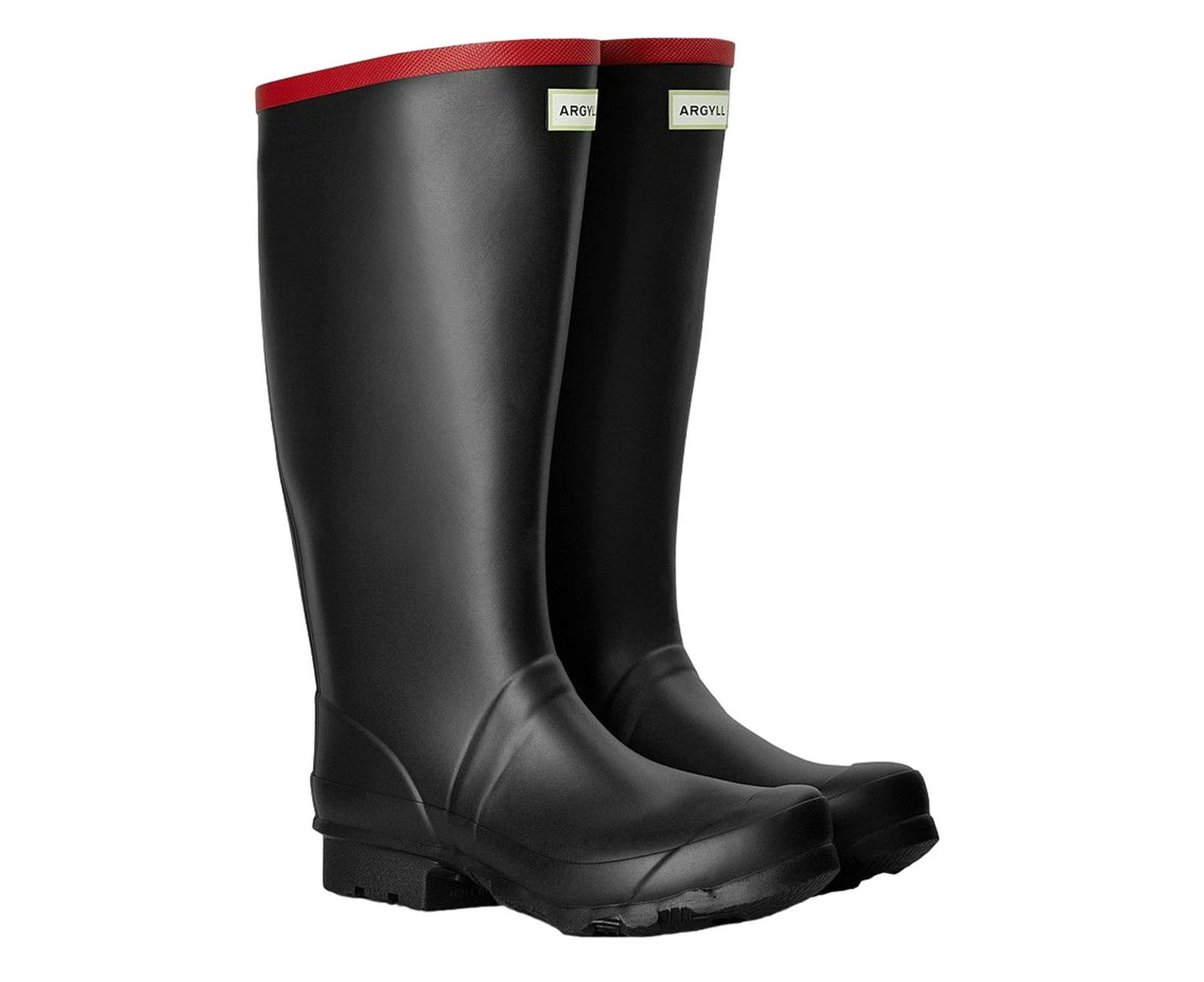 Hunter Mens Argyll Mid Cut Wellington Boots (Black) - FS10990