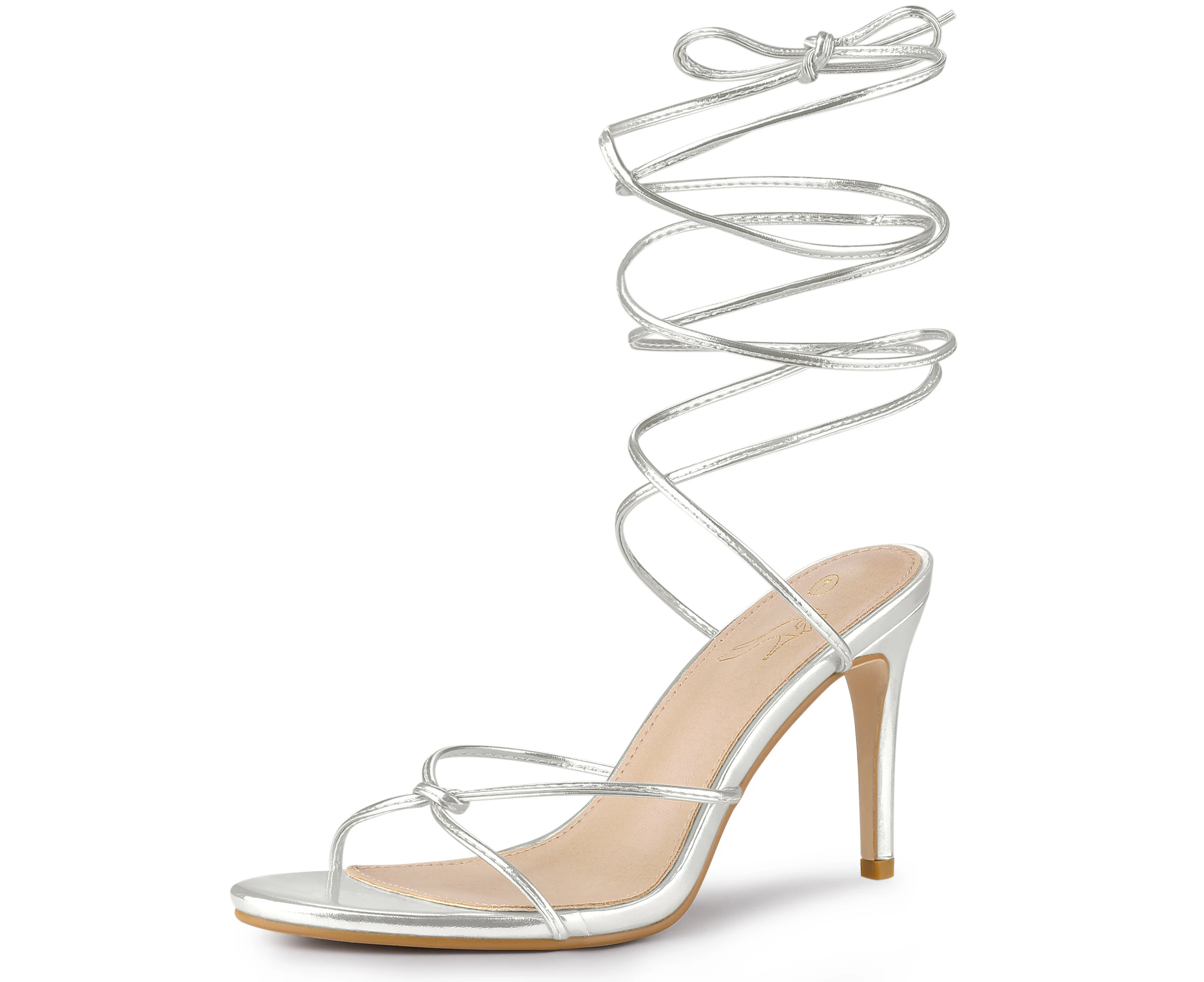 Perphy Lace Up Slingback Strappy Sandals