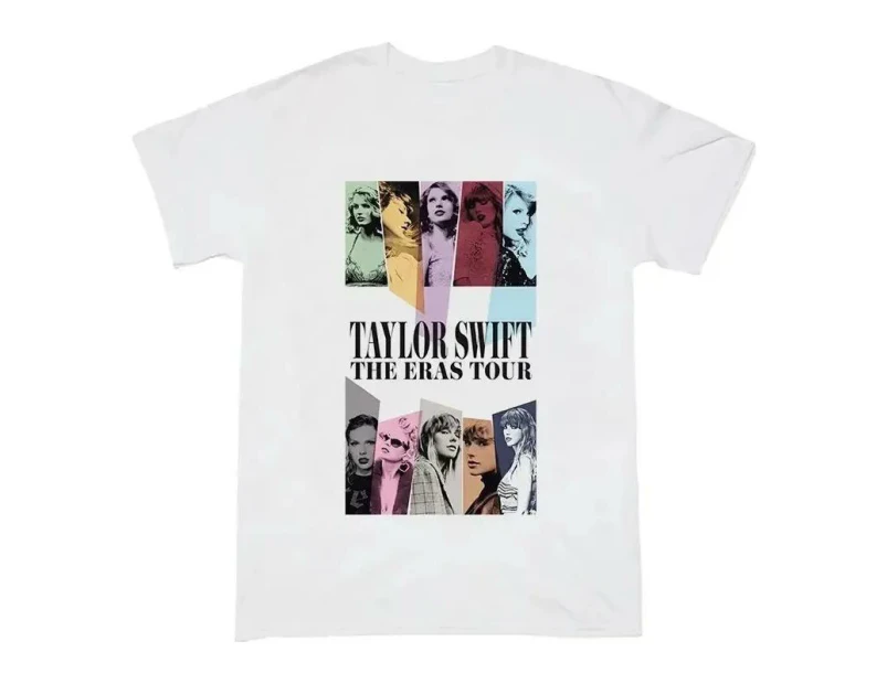 2024 Men And Women Fashion Taylor Swift Printed Short Sleeve Casual Crewneck T-Shirt Size S-5XL