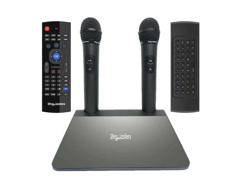 SingMasters Karaoke SM-900 PRO Korean Edition Dual Wireless Android TV Smart Karaoke Machine System