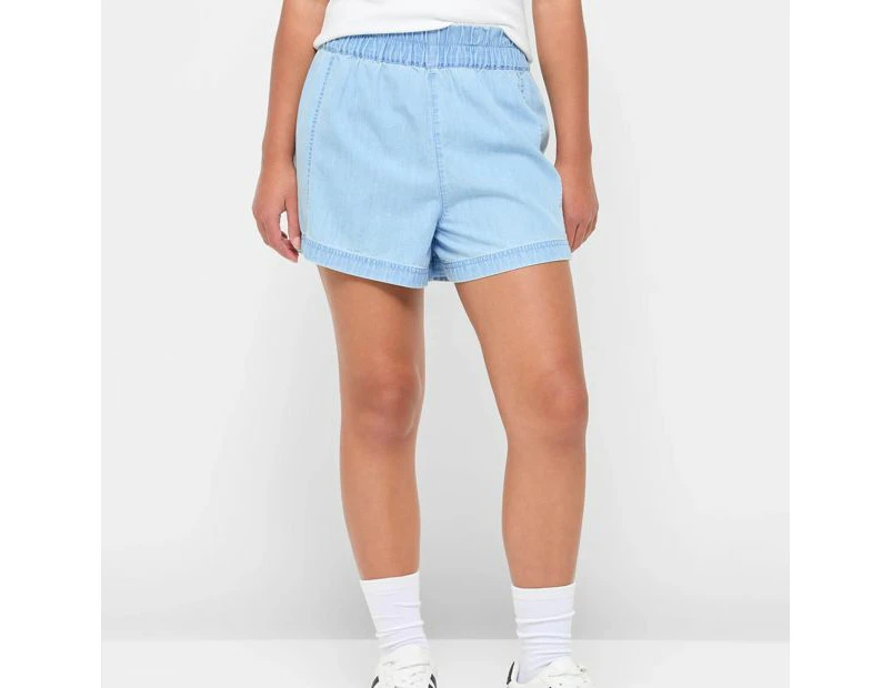 Target Chambray Shorts