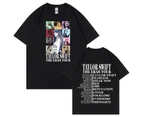 Cotton Taylor Swift Short-sleeved T-shirt Summer Tour Same Style Fashion Brand T-shirt