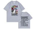 Cotton Taylor Swift Short-sleeved T-shirt Summer Tour Same Style Fashion Brand T-shirt