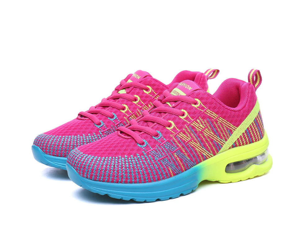 Women Air Cushion Shoes Non-slip Leisure Sports Shoes Trainer Athletic Shoes