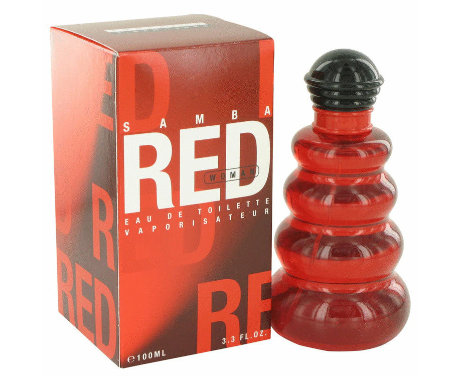 Samba Red Eau De Toilette Spray By Perfumers Workshop 100 Ml