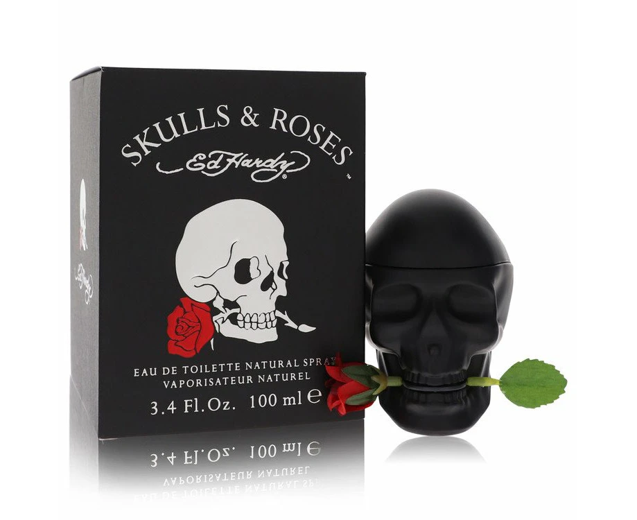 100 Ml Skulls And Roses Cologne Christian Audigier For Men