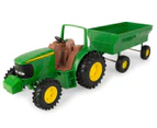 John Deere Tractor & Wagon Toy