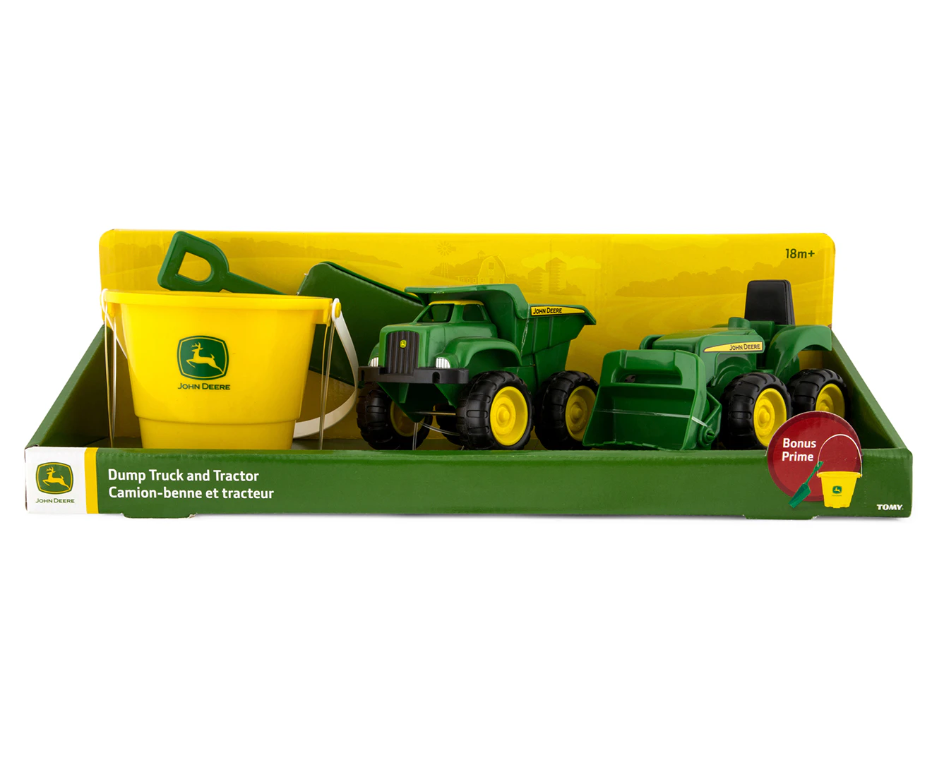 John Deere Dump Truck & Tractor Sand Pit Playset