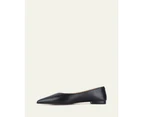 Jo Mercer Women's Dalton Dress Flats Black Leather