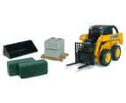 John Deere 1:16 Big Farm Skid Steer Set