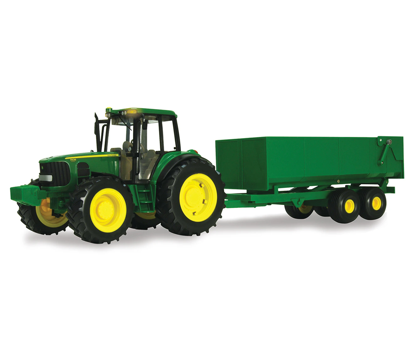 John Deere 1:16 Scale Big Farm Tractor w/ Wagon