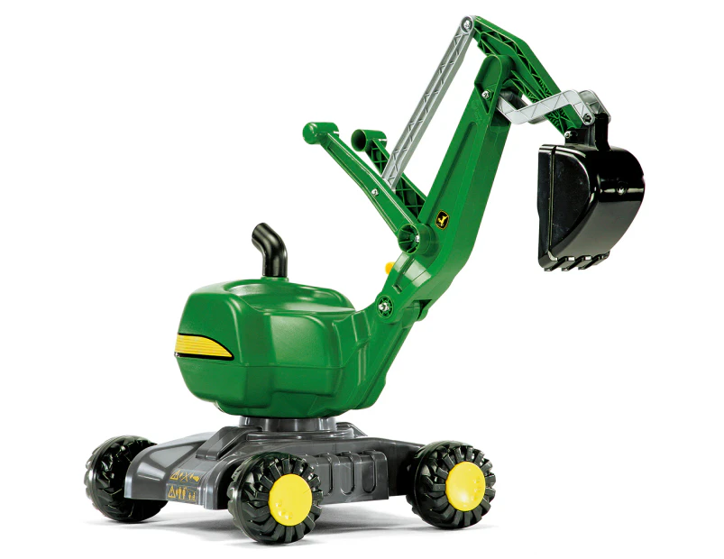 John Deere Kids' Rolly Digger Ride-On Toy