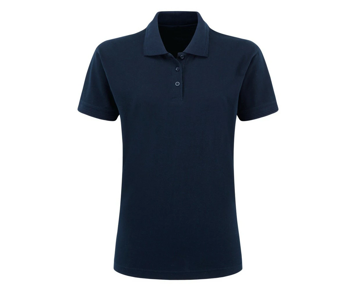 Ultimate Womens Pique Polo (Navy Blue) - BC4662