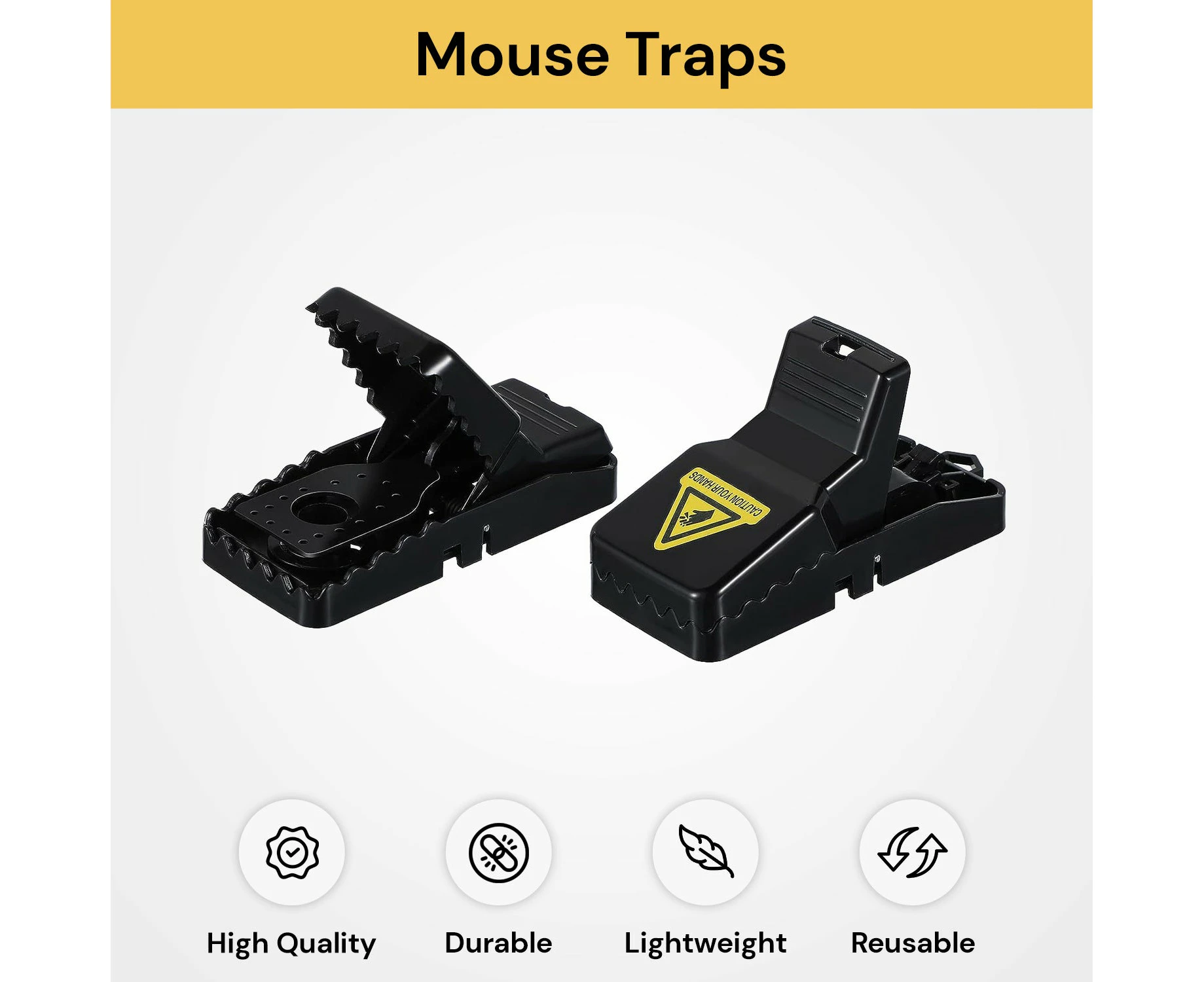 6PCs Mouse Traps