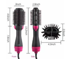 4 in 1 Hot Air Volumizer Stylers Brush Multifunctional Hair Straightener Curler for Salon and Home