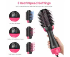 4 in 1 Hot Air Volumizer Stylers Brush Multifunctional Hair Straightener Curler for Salon and Home