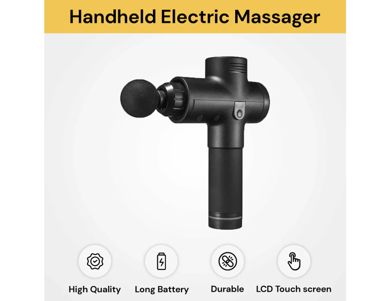 Muscle Massage Gun With 6 Heads