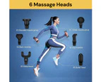 Muscle Massage Gun With 6 Heads