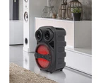 8" 1000W Portable FM Bluetooth Speaker Subwoofer Heavy Bass Sound System