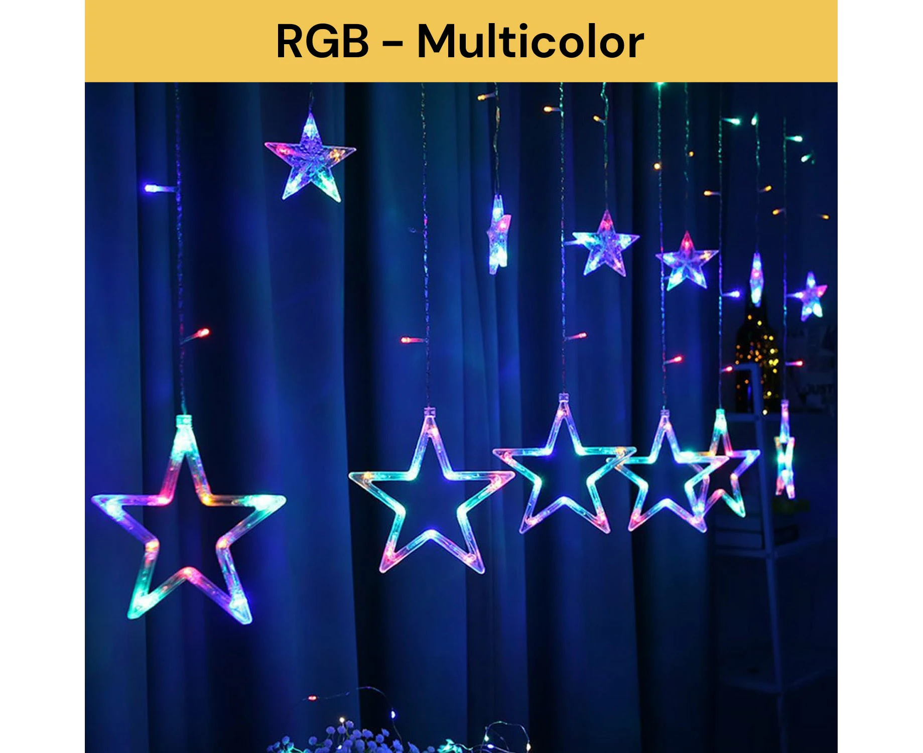 LED Star String Light - Multicolor