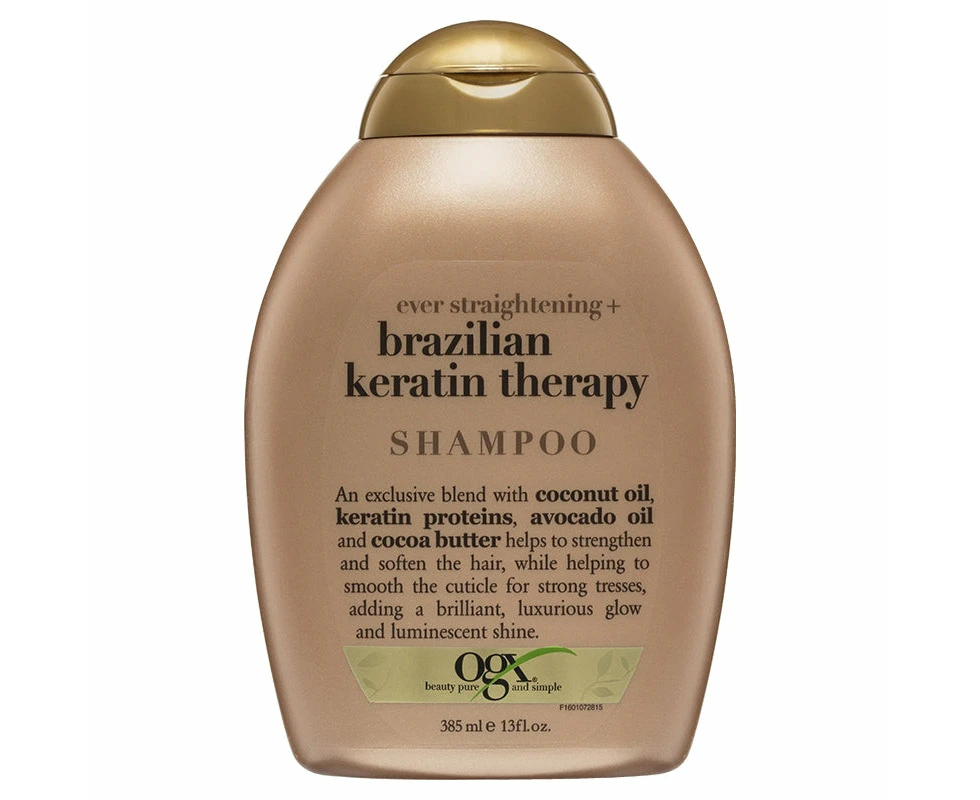 OGX Brazilian Keratin Therapy Shampoo 385mL