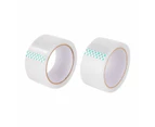 2 Pack Low Noise Packing Tapes, Clear - Anko