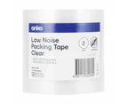 2 Pack Low Noise Packing Tapes, Clear - Anko