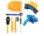 Chain Cleaner Cleaning Bicycle Chain Brush Wash Tool Set MTB Road Bike Protection Oil Chain Gear Grunge Brush for Mountain Bike