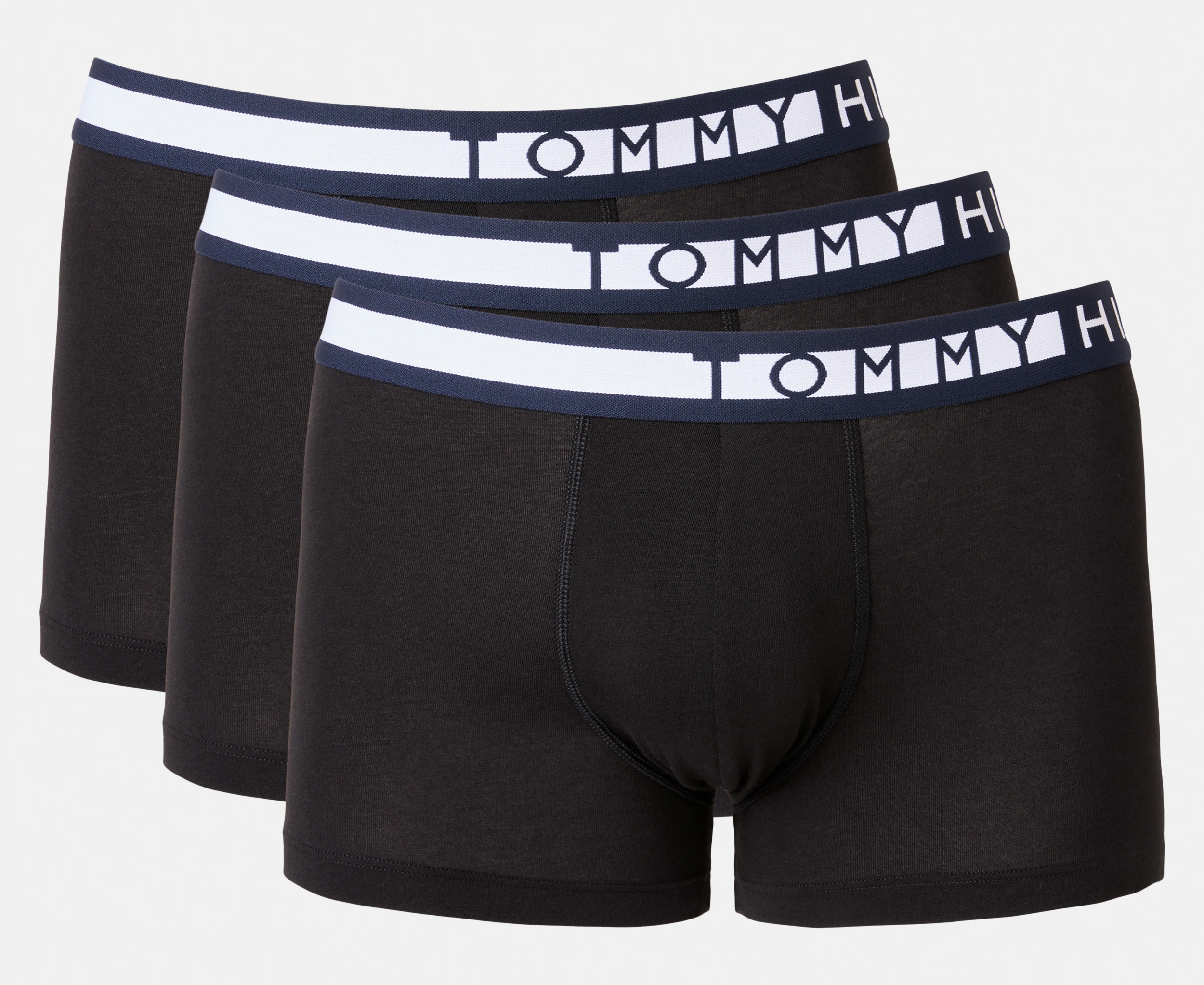 Tommy Hilfiger Men's Cotton Briefs 3-Pack - Black