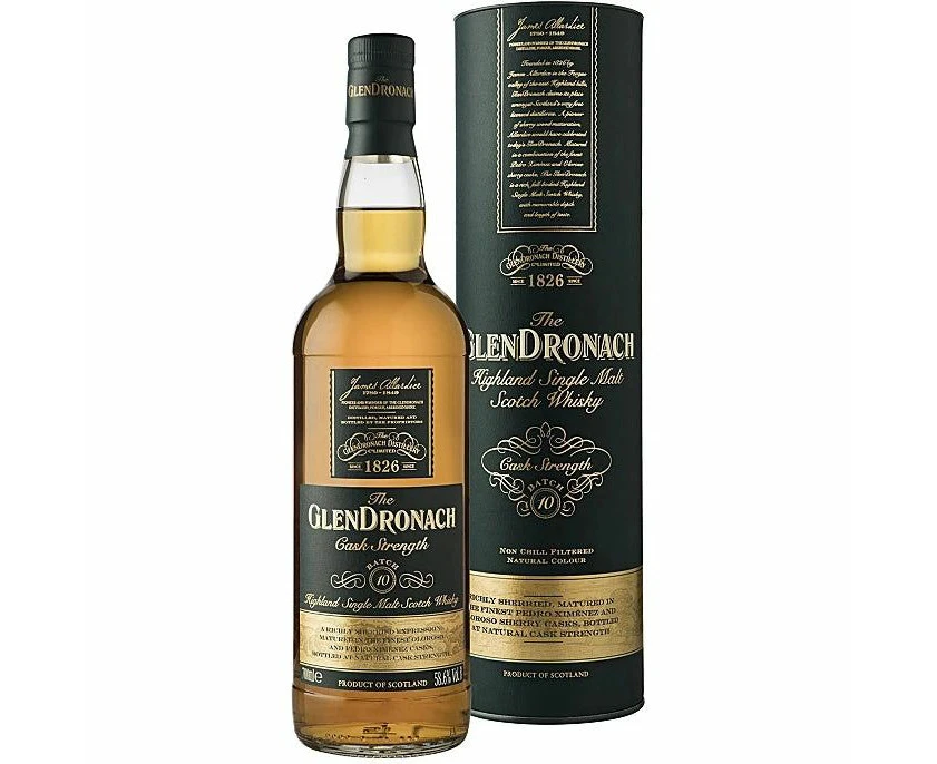 The Glendronach Cask Strength Scotch Batch 10 700ml